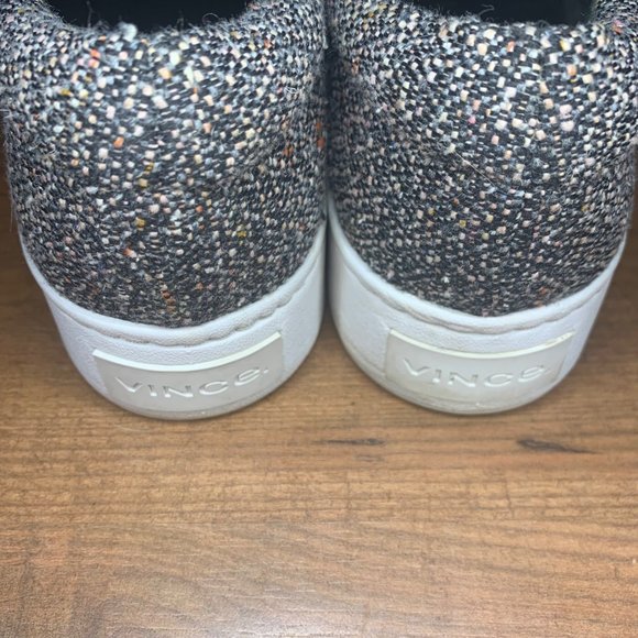 Vince Warren Tweed Multi-Color Sneakers Size 8.5 - Picture 4 of 6